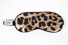 Load image into Gallery viewer, silk leopard eye mask