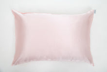 Load image into Gallery viewer, pink silk pillowcase