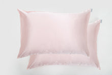 Load image into Gallery viewer, pink silk pillowcase